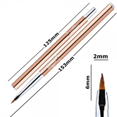 Designer Petal Nail Art Pinsel #1 - Katzenzunge Nageldesign Nägel Werkzeuge Nails Nagelstudio